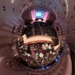 A 360° Image from the auditorium at CHI 2025's opening.